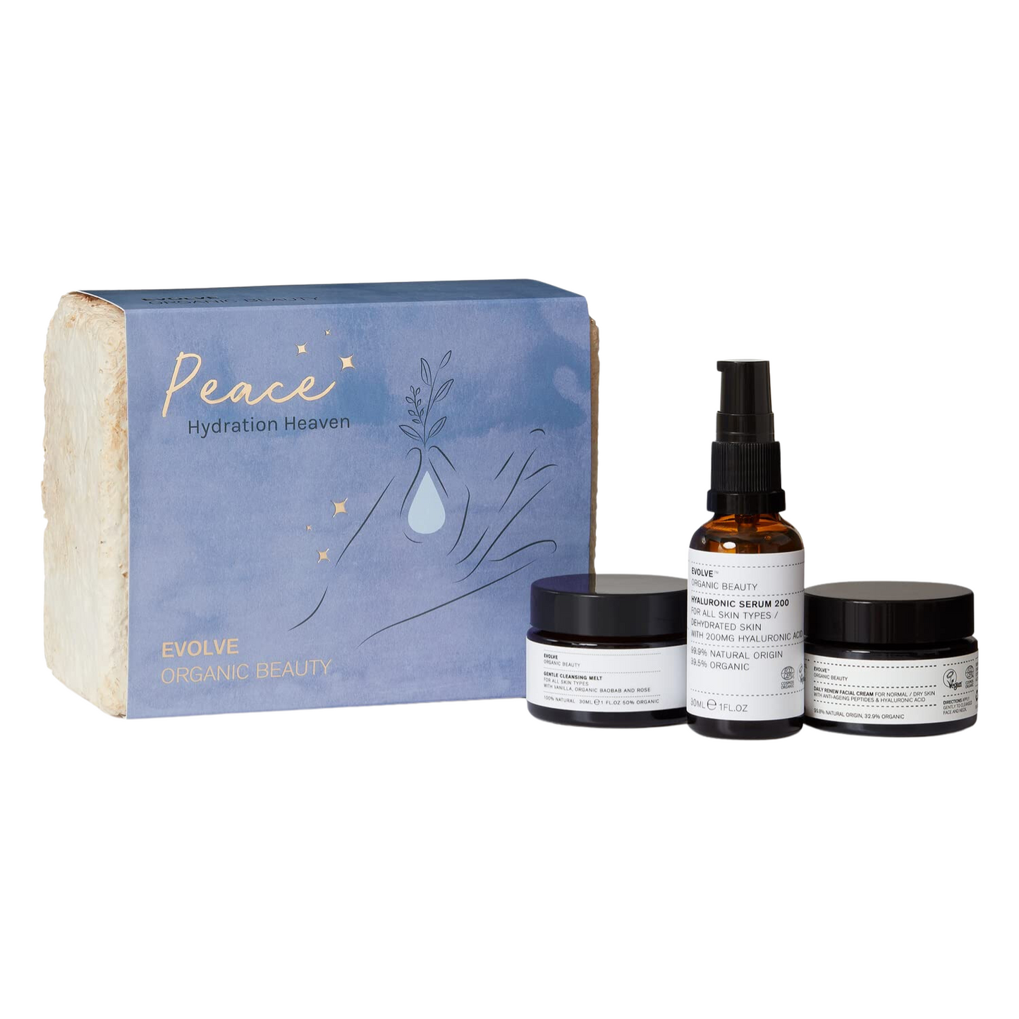 Hydration Heaven Natural Skincare Kit - Vegan, Cruelty-Free, Nourishing Essentials for All Skin Types