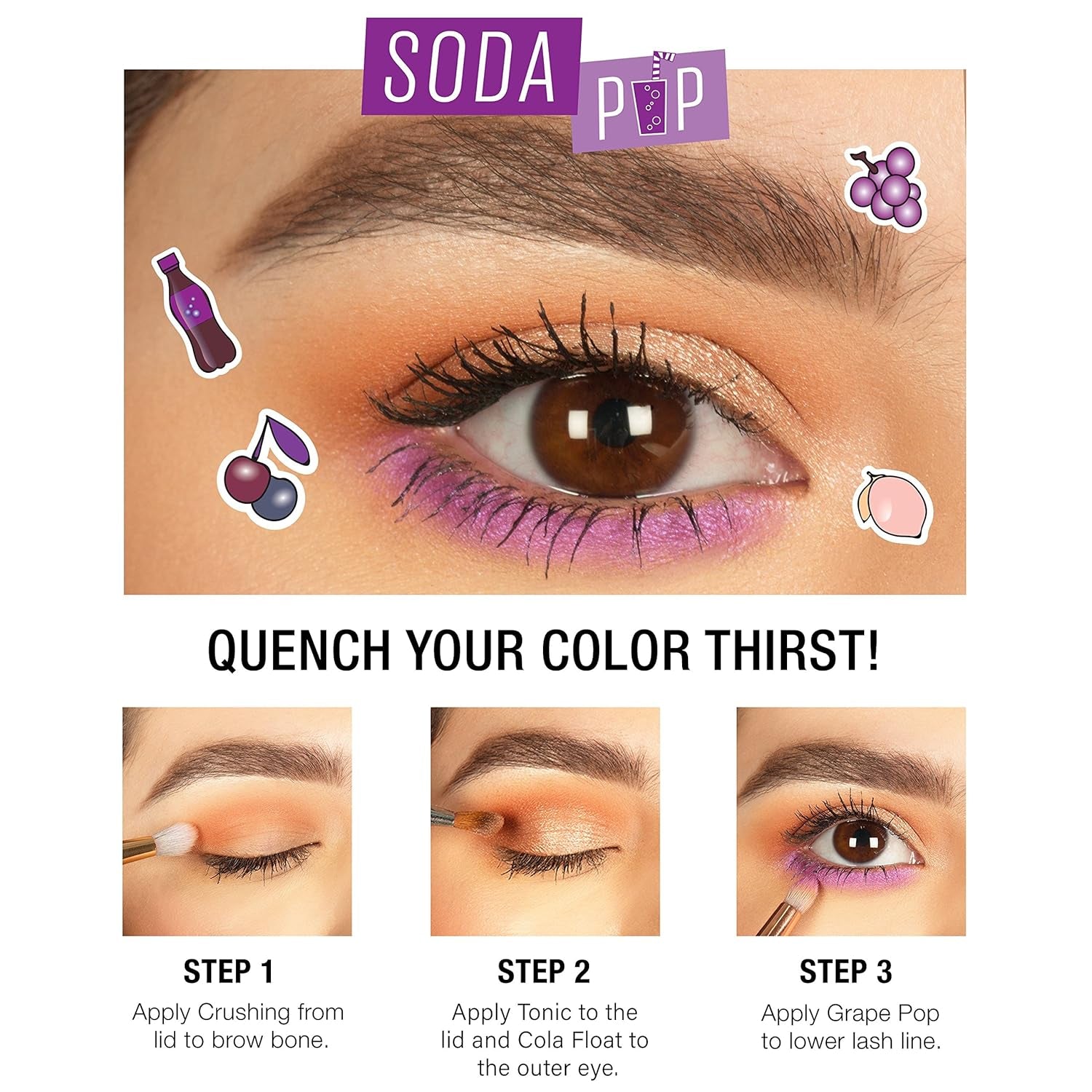 Eyeshadow Palette Makeup, Soda Pop