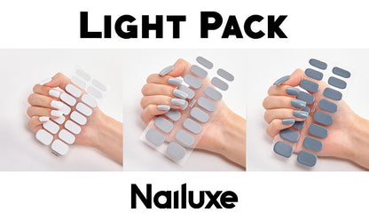 Pure Color 16-Piece Nail Stickers – Easy-to-Apply, Long-Lasting & Stylish Manicure Set