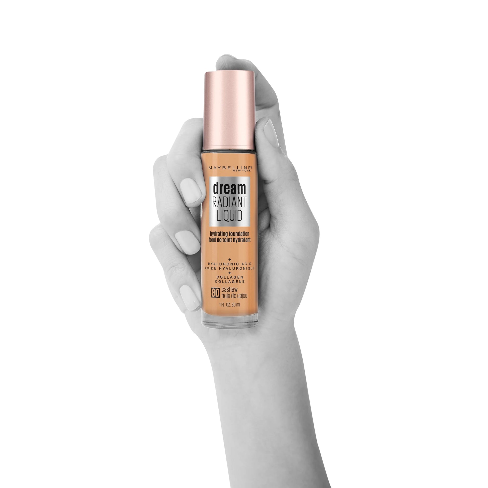 Dream Radiant Liquid Medium Coverage Hydrating Foundation, Cashew, 1 Fl. Oz.