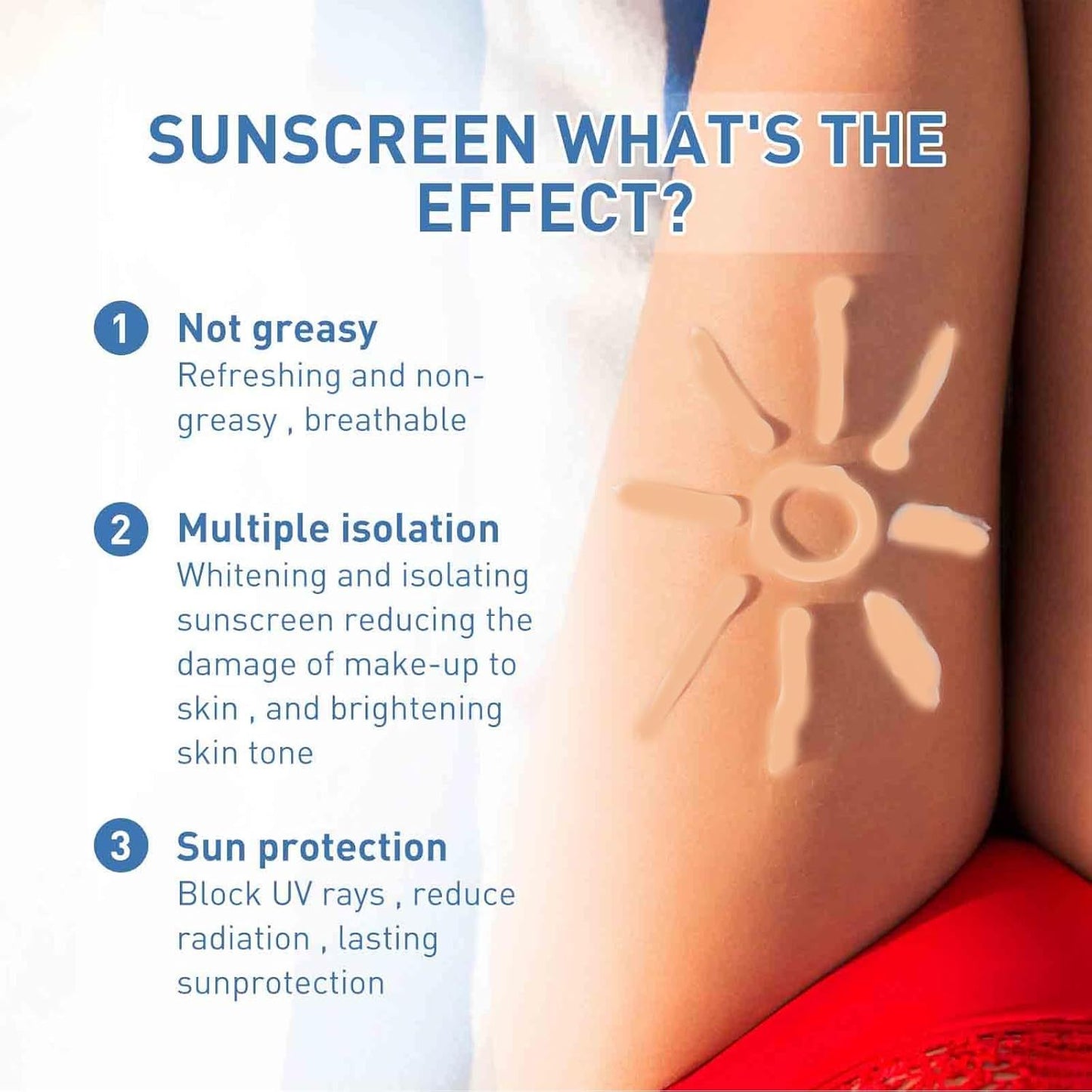 Universal Tinted Sunscreen SPF 50 PA – Lightweight, Non-Sticky & Residue-Free UV Protection for All Skin Types