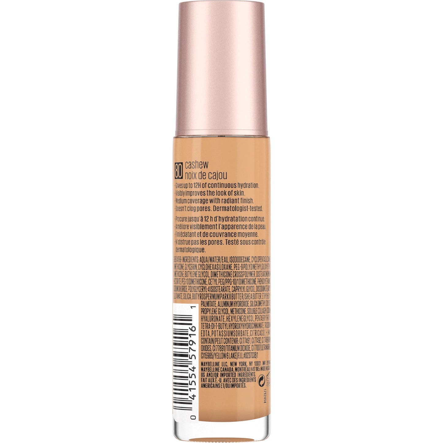 Dream Radiant Liquid Medium Coverage Hydrating Foundation, Cashew, 1 Fl. Oz.