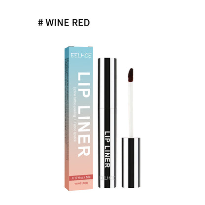 Waterproof Stripping Lip Liner for Precise Lip Outline | Long-Lasting Definition