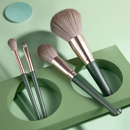 Green Cloud 14-Piece Professional Makeup Brush Set – Ultimate Beauty Kit