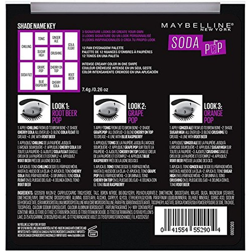 Eyeshadow Palette Makeup, Soda Pop