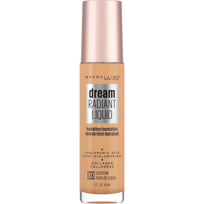 Dream Radiant Liquid Medium Coverage Hydrating Foundation, Cashew, 1 Fl. Oz.