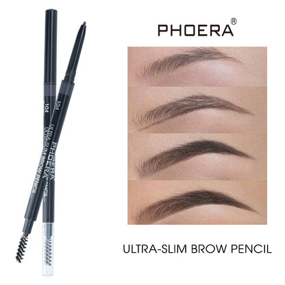 PHOERA 5-Color Ultra-Fine Eyebrow Pencil – Precision, Long-Lasting & Natural Definition