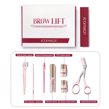 CONSIGN DIY Brow Lamination Kit - Achieve Professional Eyebrow Lift & Styling at Home | Lasts 45-60 Days