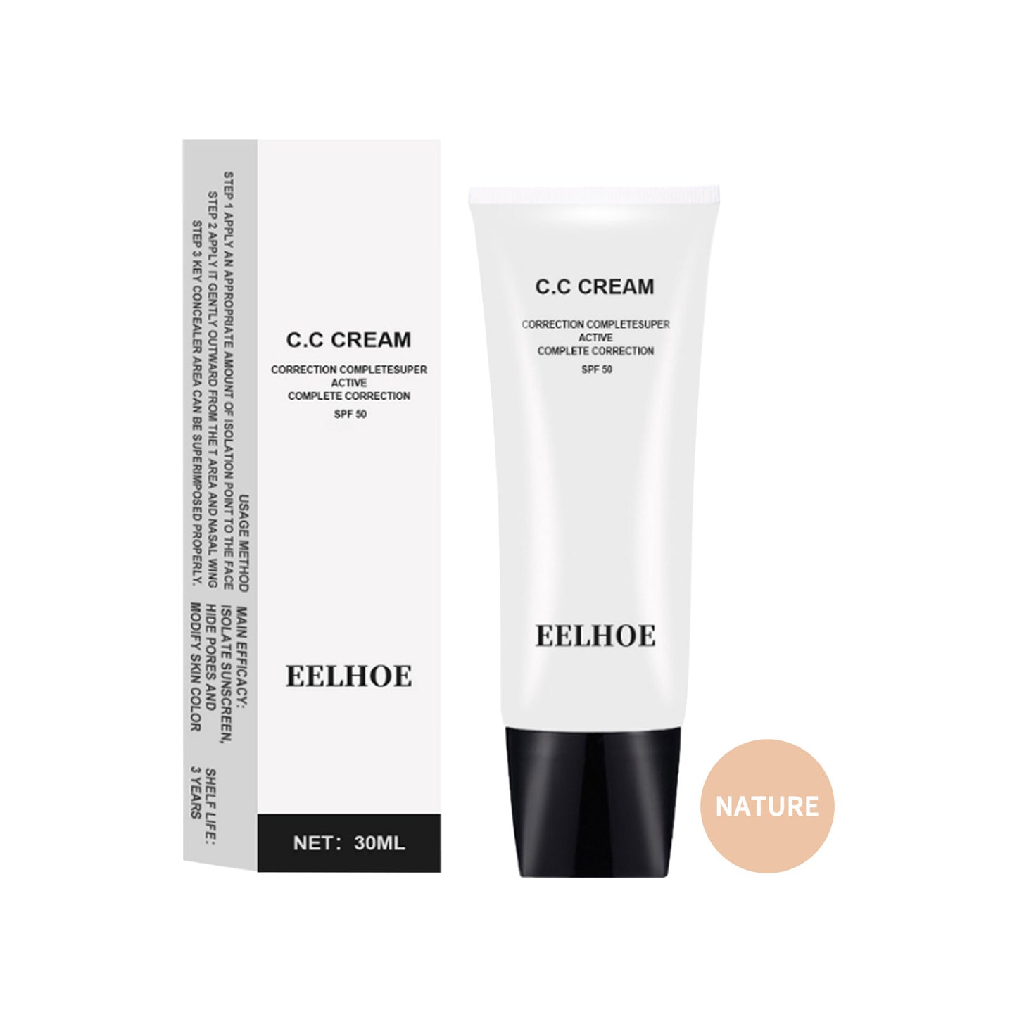 EELHOE Pre-Makeup Primer | Moisturizing, Concealing & Skin-Brightening Face Primer for a Smooth Makeup Base