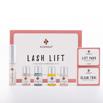 ICONSIGN Lash Lift Kit - Professional Eyelash Perming & Curling for Long-Lasting Lift | Premium Eye Makeup Tools for Beautiful Lashes