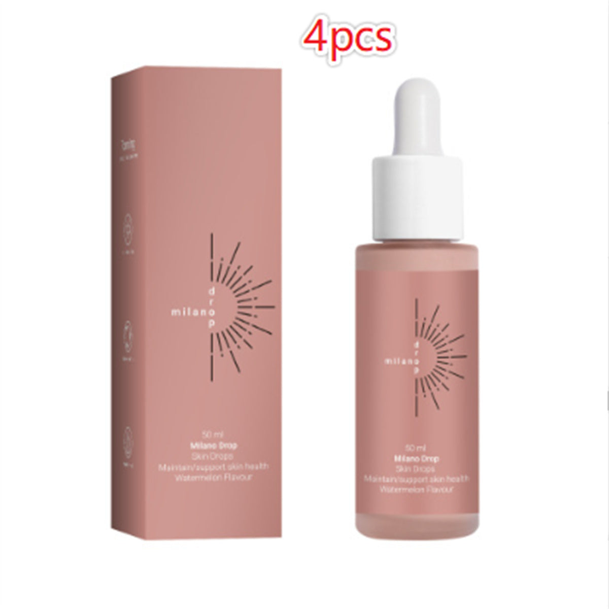 Self-Tanning Serum Drops for Face & Body | Dark Bronzer, Fine Line Repair, Outdoor & Tanning Bed use