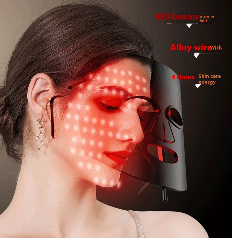 LED Light Beauty Mask | Photon IPL Device for Skin Rejuvenation & Anti-Aging Treatment