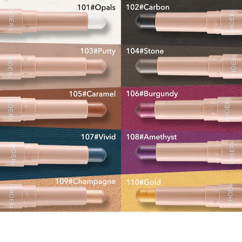 Monochrome Lipstick & Eyeshadow Stick - Versatile Multi-Use Makeup for Vibrant Lips & Eyes | Long-Lasting & Highly Pigmented