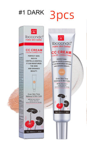 Moisturizing Correcting CC Cream | Waterproof Anti-Sweat Concealer & Long-Lasting Makeup for Women - Skin Protection by Erborian