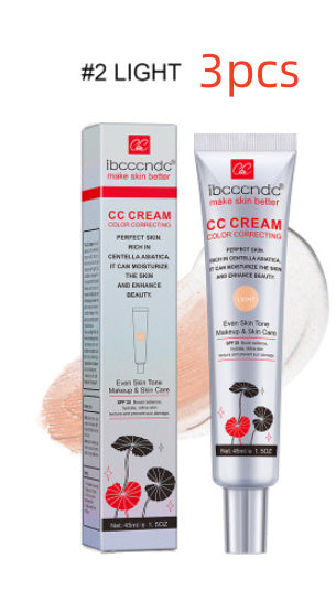 Moisturizing Correcting CC Cream | Waterproof Anti-Sweat Concealer & Long-Lasting Makeup for Women - Skin Protection by Erborian