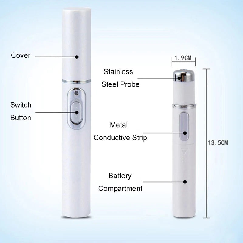 Blue Light Therapy Acne Laser Pen Soft Scar Wrinkle Removal Treatment Device Skin Care Beauty Equipment